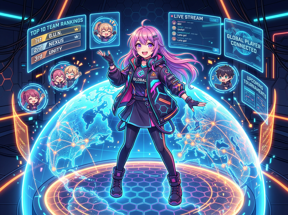 GMG 全球战队社交生态